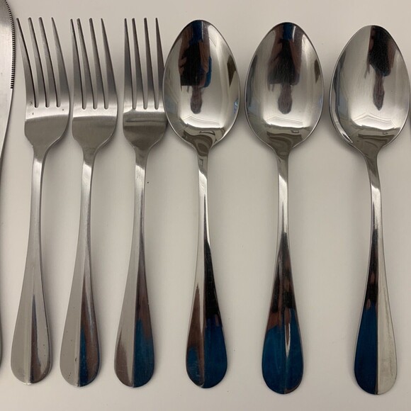 Thomson Stainless Steel Forks Knives Spoons Flatware Lot of 16 - Picture 4 of 12